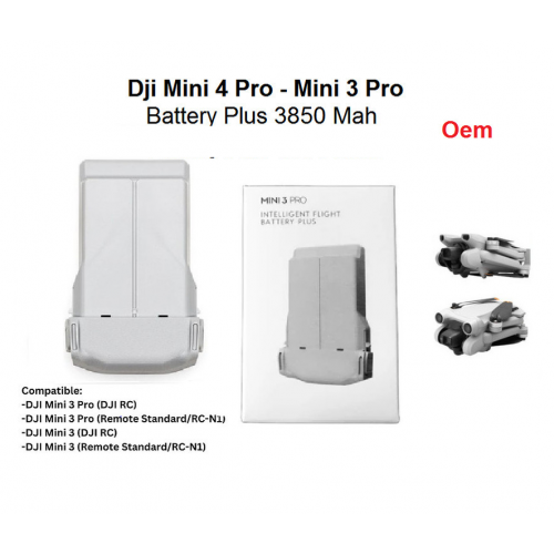 Dji Mini 3 Pro Battery Plus - Dji Mini 3 Pro Batera Plus - Dji Mini 3 Pro Batre+ OEM